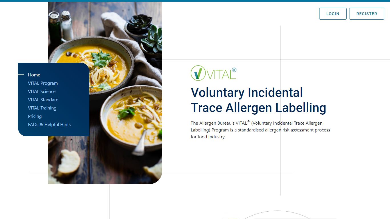 VITAL® Voluntary Incidental Trace Allergen Labelling